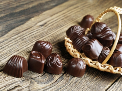 Domácí čokoládové bonbony
